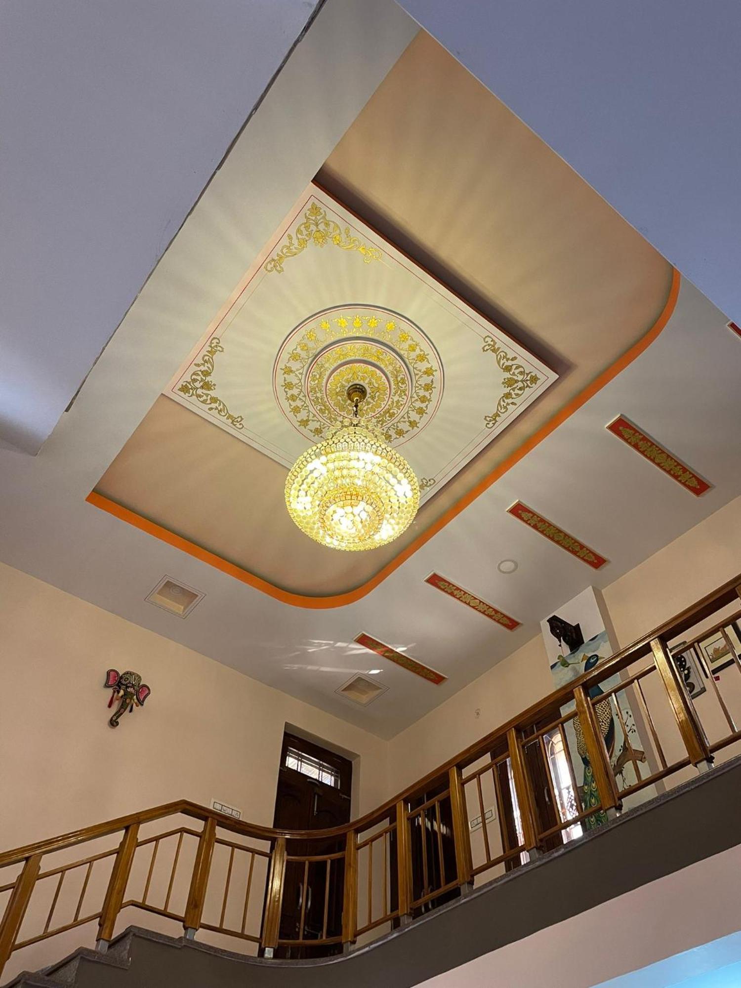 Ferienwohnung Harsidhi Haveli Bikaner Exterior foto