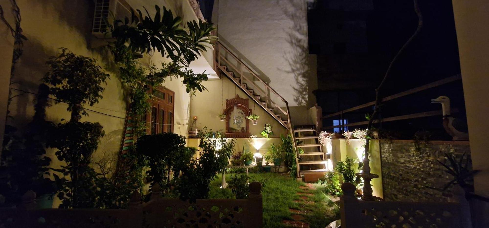 Ferienwohnung Harsidhi Haveli Bikaner Exterior foto