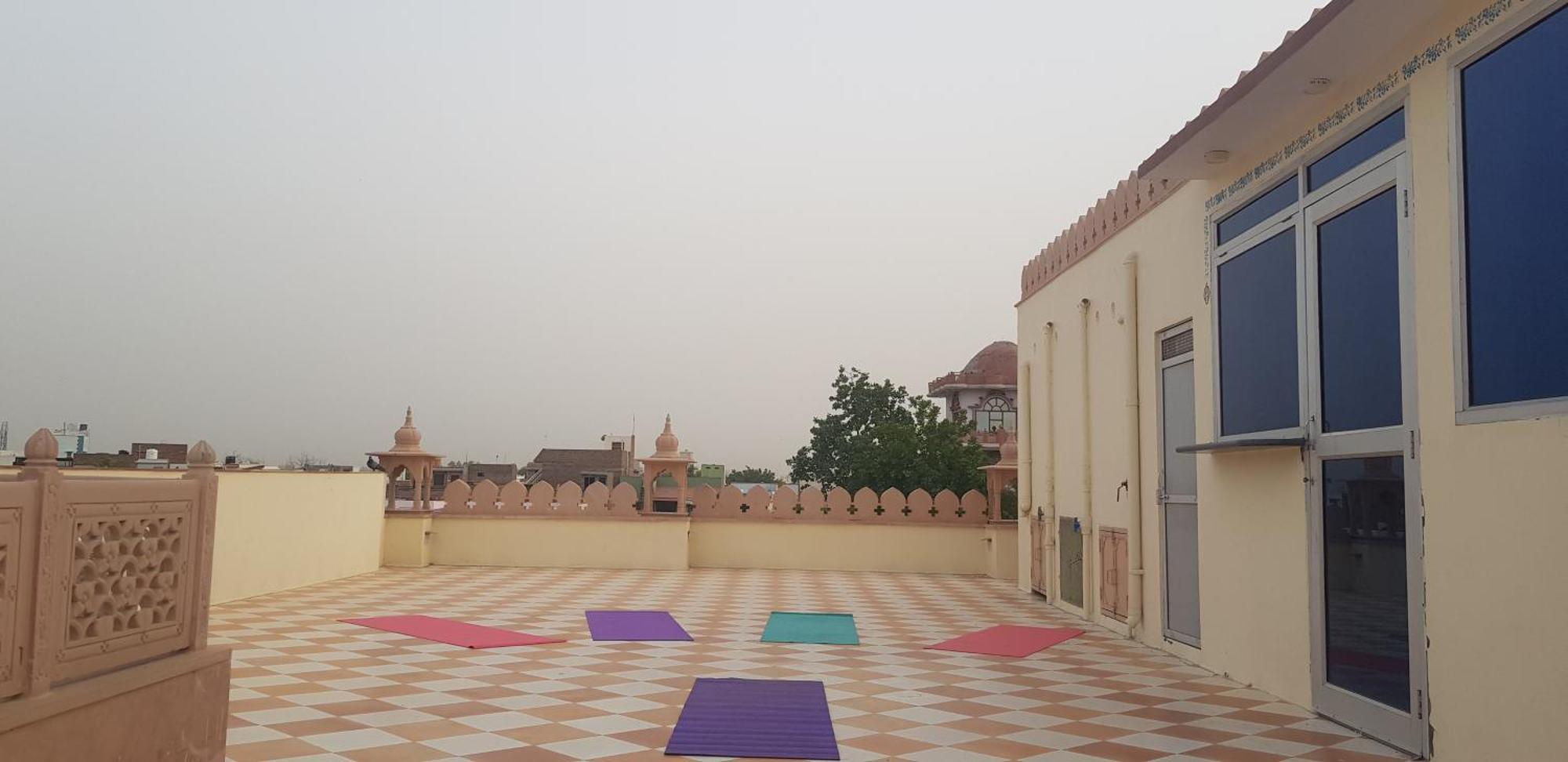 Ferienwohnung Harsidhi Haveli Bikaner Exterior foto